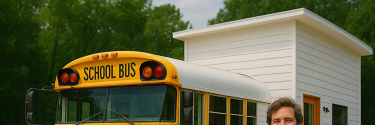 From Wheels to Wow One Man’s Incredible School Bus Tiny Home Transformation