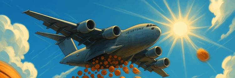 What Happens When You Drop 1000 Basketballs from a Plane?