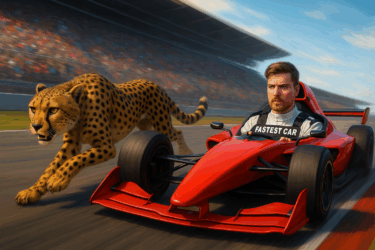Cheetah vs. the Fastest Car on Earth
