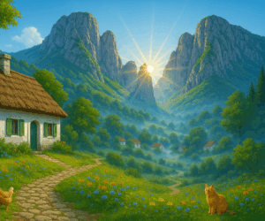 This Village in Transylvania Gets Two Sunrises a Day!