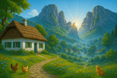 This Village in Transylvania Gets Two Sunrises a Day!