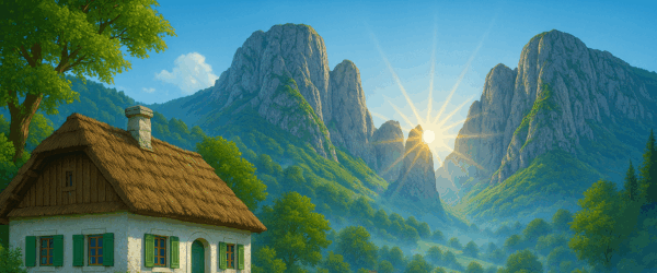 This Village in Transylvania Gets Two Sunrises a Day!