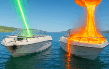 Lava vs Lasers: The Ultimate Showdown of Destruction