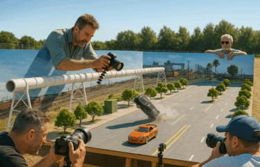Recreating the Iconic Fast and Furious Final Race with Miniature Cars