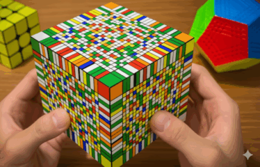 Rubik’s Cubes Taken to Impossible Levels