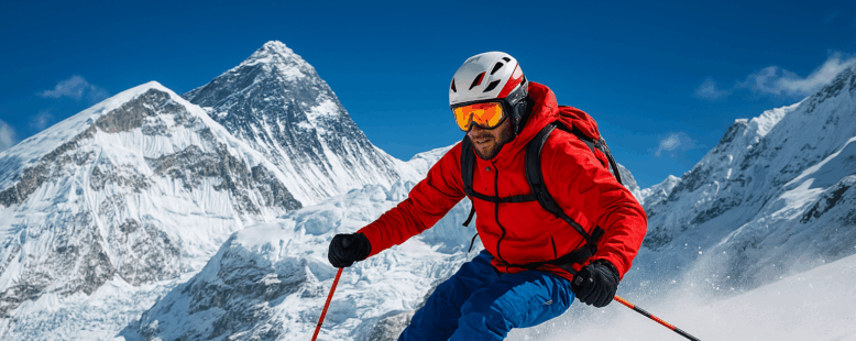 The First Ever Ski Descent of Mount Everest—No Oxygen Needed