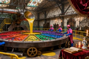 Inside the Colorful World of Crayon Making