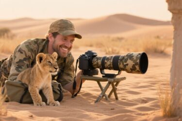 When Animals Say “No Photos, Please!”