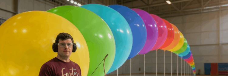 We Fired a Compound Bow at Giant Balloons… Here’s What Happened