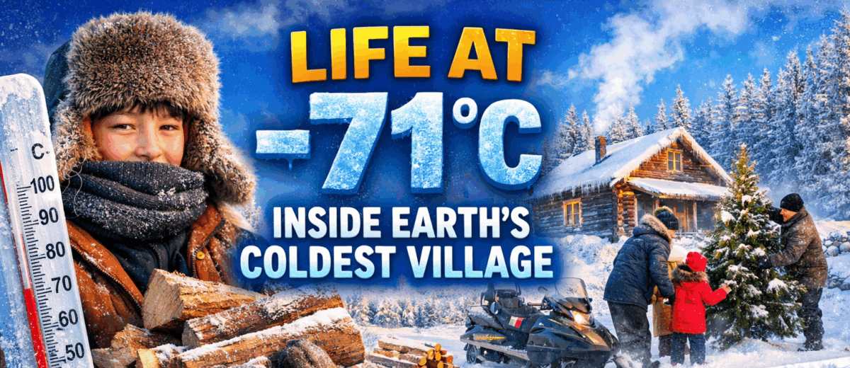 Life at −71°C Inside Earth’s Coldest Village