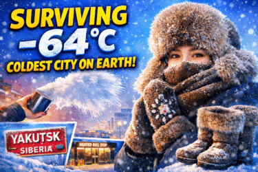 Surviving Minus 64°C in the Coldest City on Earth