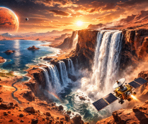 Mars’ 4-Kilometer-High Waterfall: The Largest in the Solar System Revealed