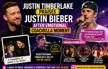 Justin Bieber and Justin Timberlake