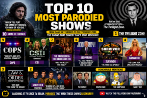 Top 10 Most Parodied TV Shows