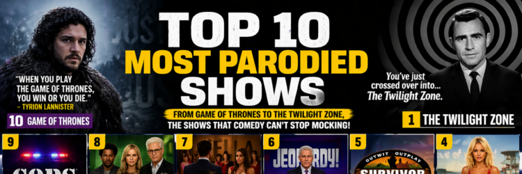 Top 10 Most Parodied TV Shows