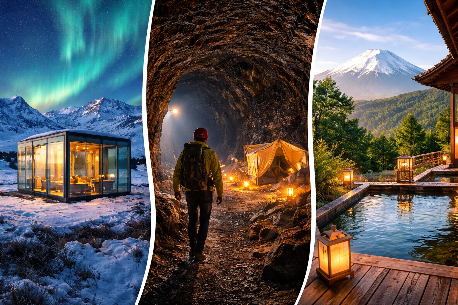 Exploring the World’s Most Isolated Hotels Across Ice, Caves, and Mountains