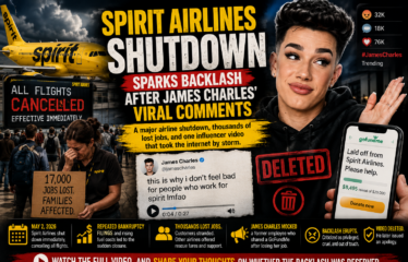 James Charles Spirit Airlines Controversy