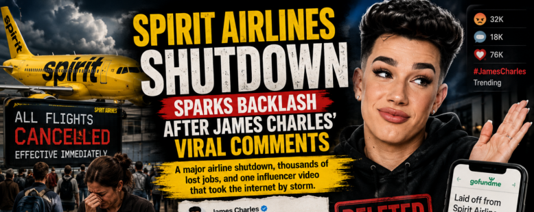James Charles Spirit Airlines Controversy