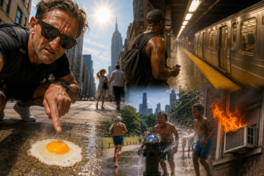 NYC's Hottest Day in 14 Years