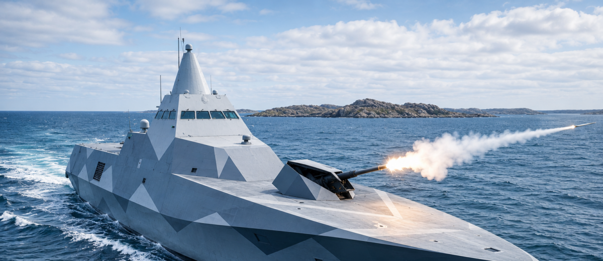Swedish Navy Stealth Ship Swedish Navy Stealth Ship