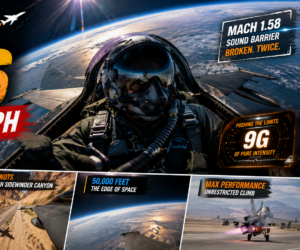 F-16 Viper flight experience
