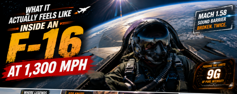 F-16 Viper flight experience