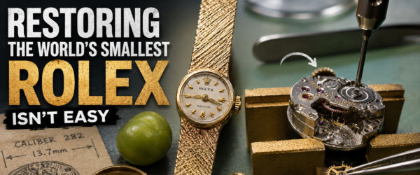 Rolex smaller than pea