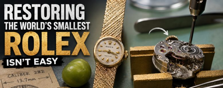 Rolex smaller than pea