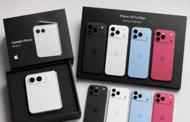 Upcoming iPhone 18 Pro Max and Fold Mockups