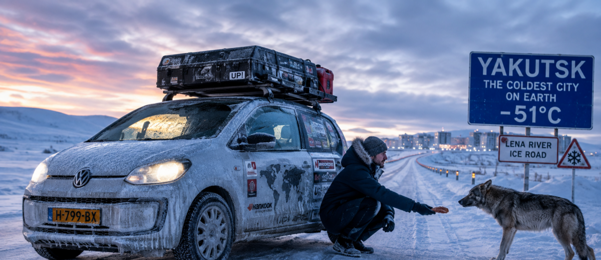 Yakutsk in a Volkswagen