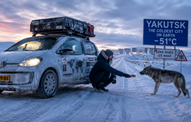Yakutsk in a Volkswagen