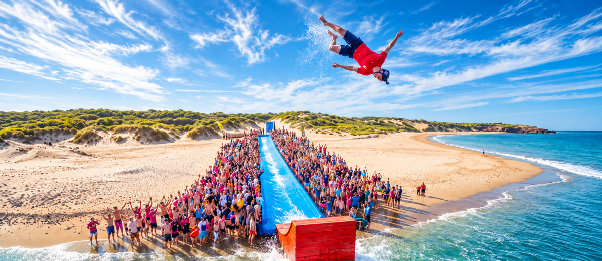 World’s Wildest Slip and Slide