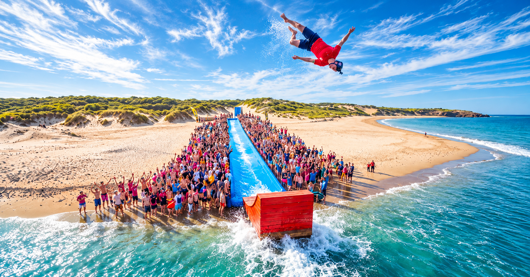 World’s Wildest Slip and Slide