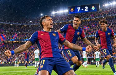 Raphinha Runs Riot as Barcelona Hit 7 Goals
