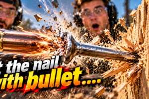 Can a 9mm Bullet Hammer a Nail?