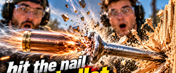 Can a 9mm Bullet Hammer a Nail?