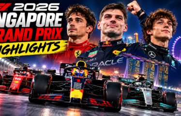 Max Verstappen Won the 20th 2026 Singapore Grand Prix