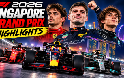 Max Verstappen Won the 20th 2026 Singapore Grand Prix