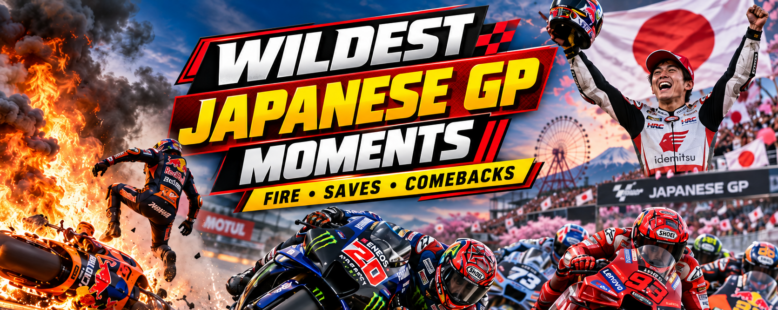 MotoGP’s Wildest Japanese Grand Prix Moments